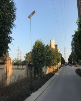 202012广州清华科技园区道路安装